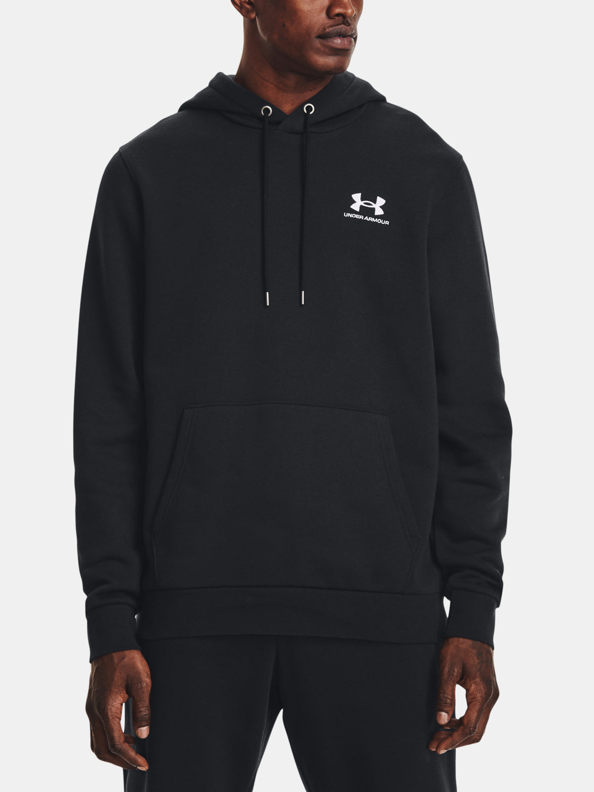 Under Armour Férfi UA Essential Fleece Kapucnis pulóver