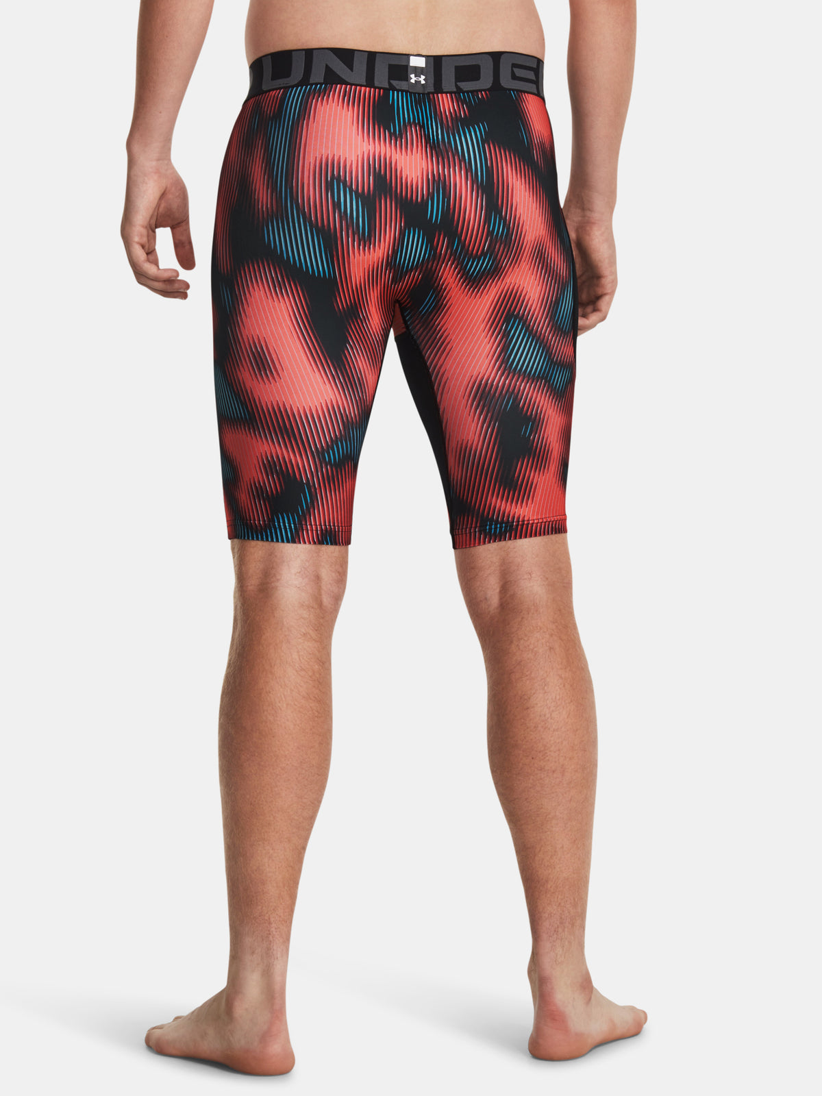 Under Armour Férfi UA HG Prtd Long rövidnadrág nadrág, piros
