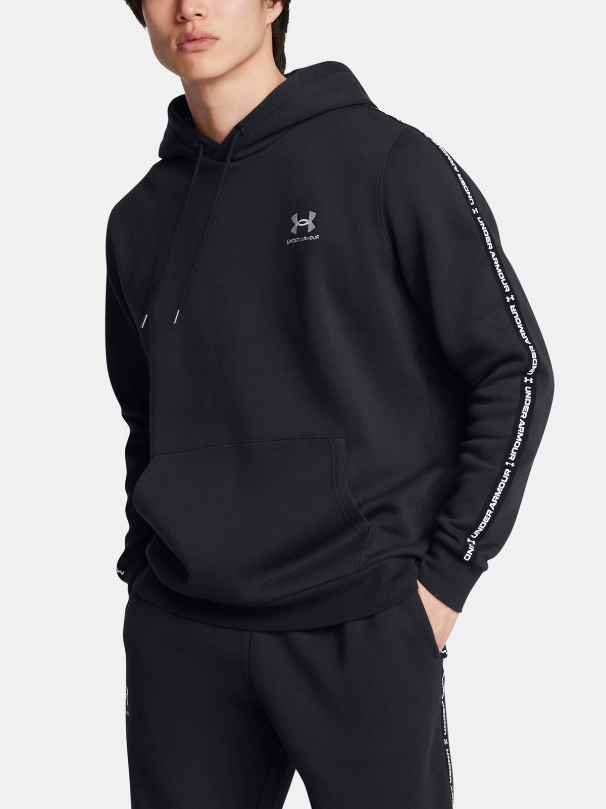 Under Armour Férfi UA Icon Fleece HD Taping Kapucnis pulóver