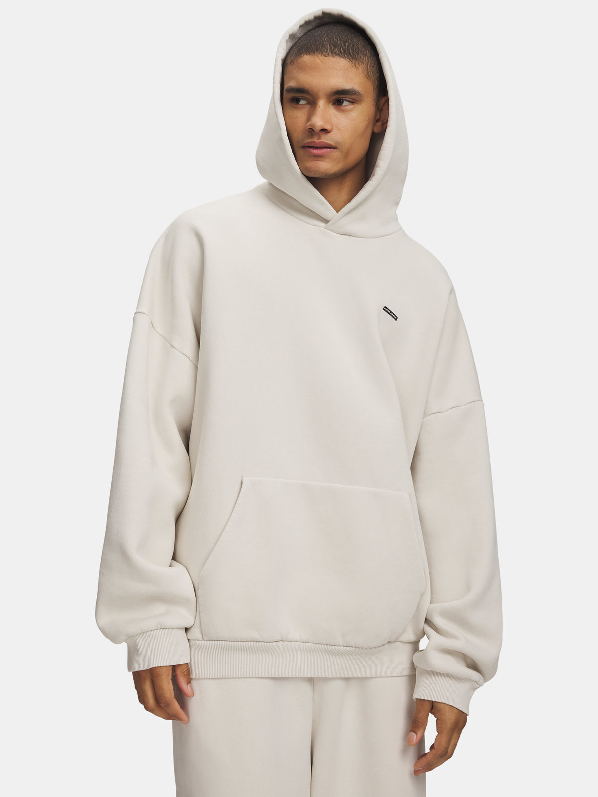 Under Armour Férfi UA Icon HW Flc Washed Hoodie fehér pulóver