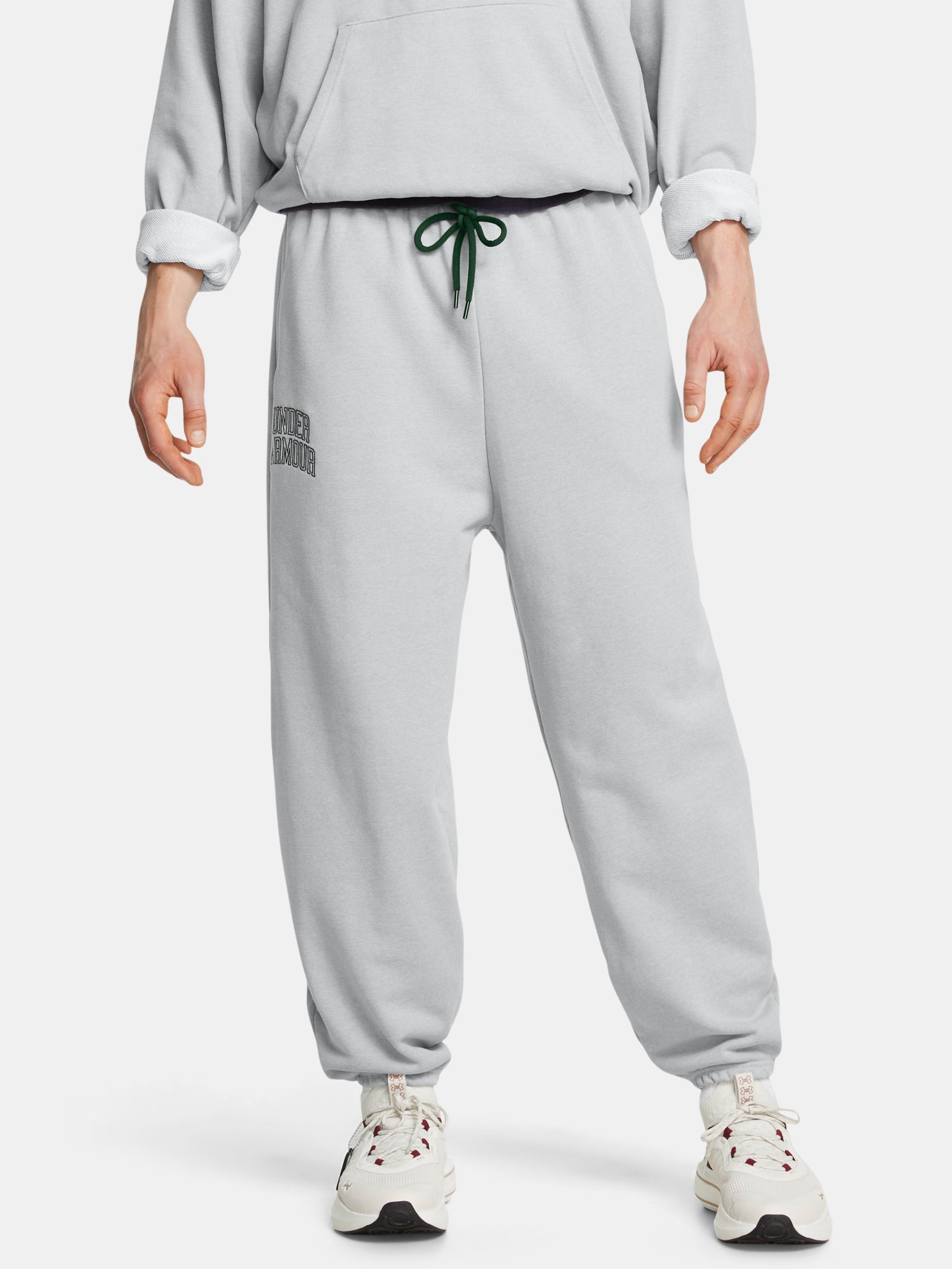 Under Armour Férfi UA Icon HWT Terry OS sportnadrág nadrág, szürke