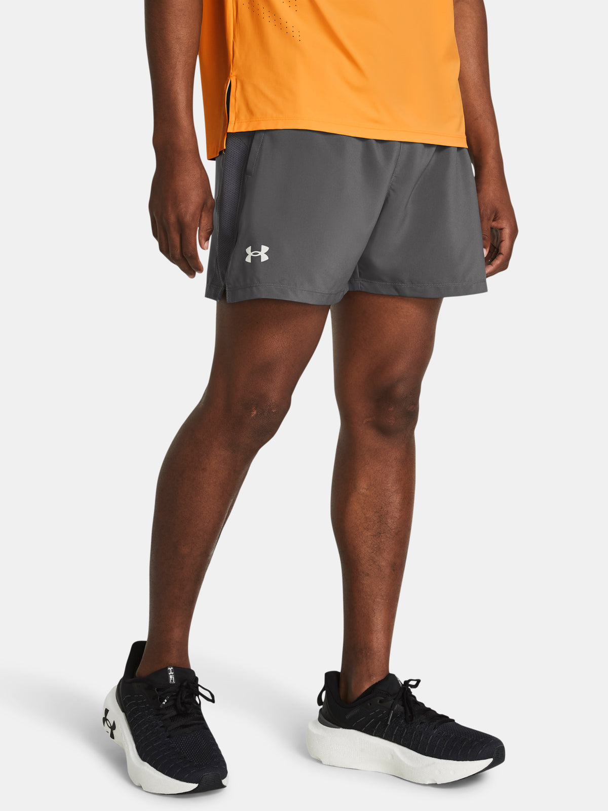 Under Armour Férfi UA LAUNCH 5\'\' SHORTS-GRY (szürke) Short
