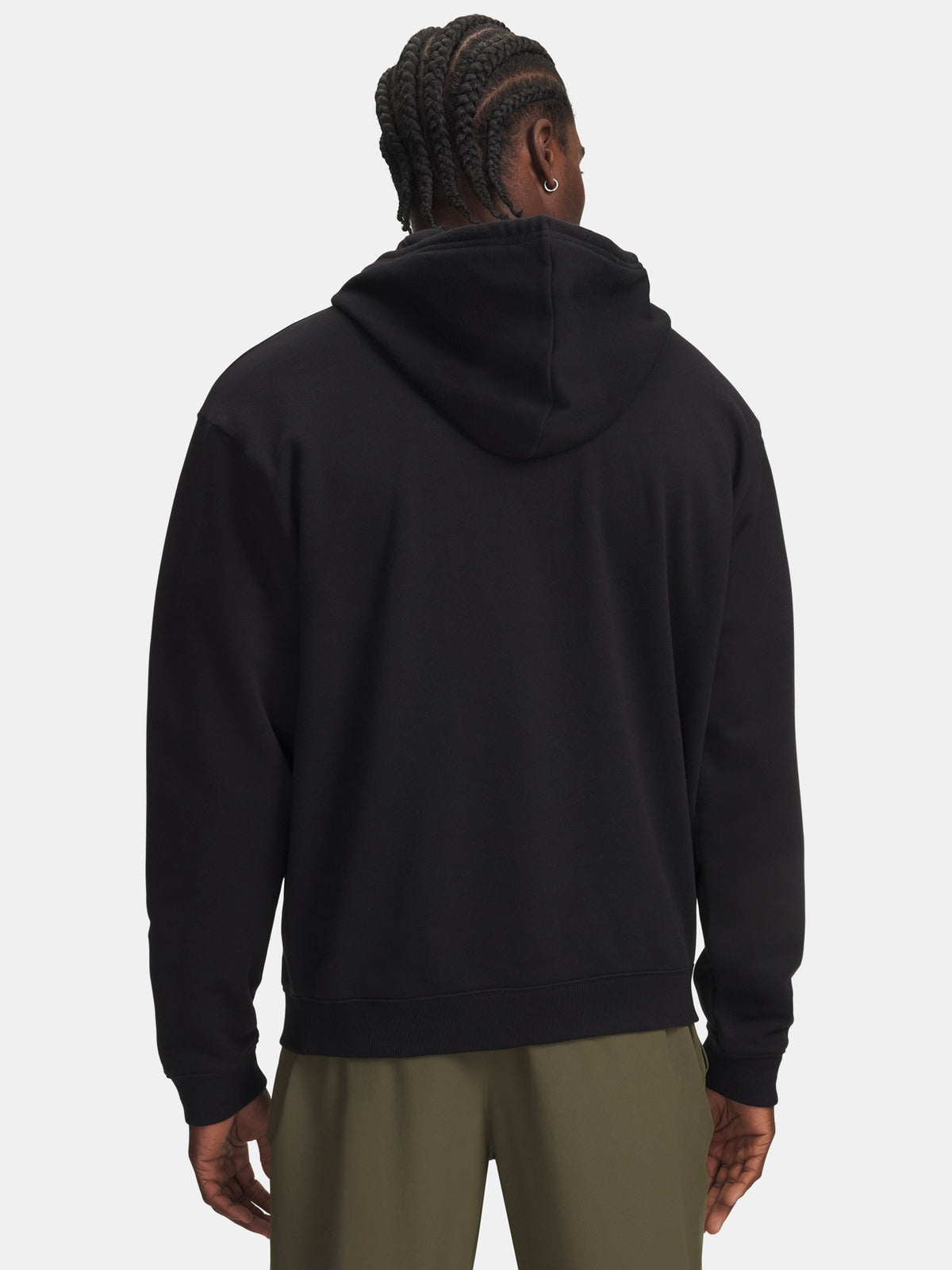 Under Armour Férfi UA Rival Flc Branded Hoodie fekete pulóver