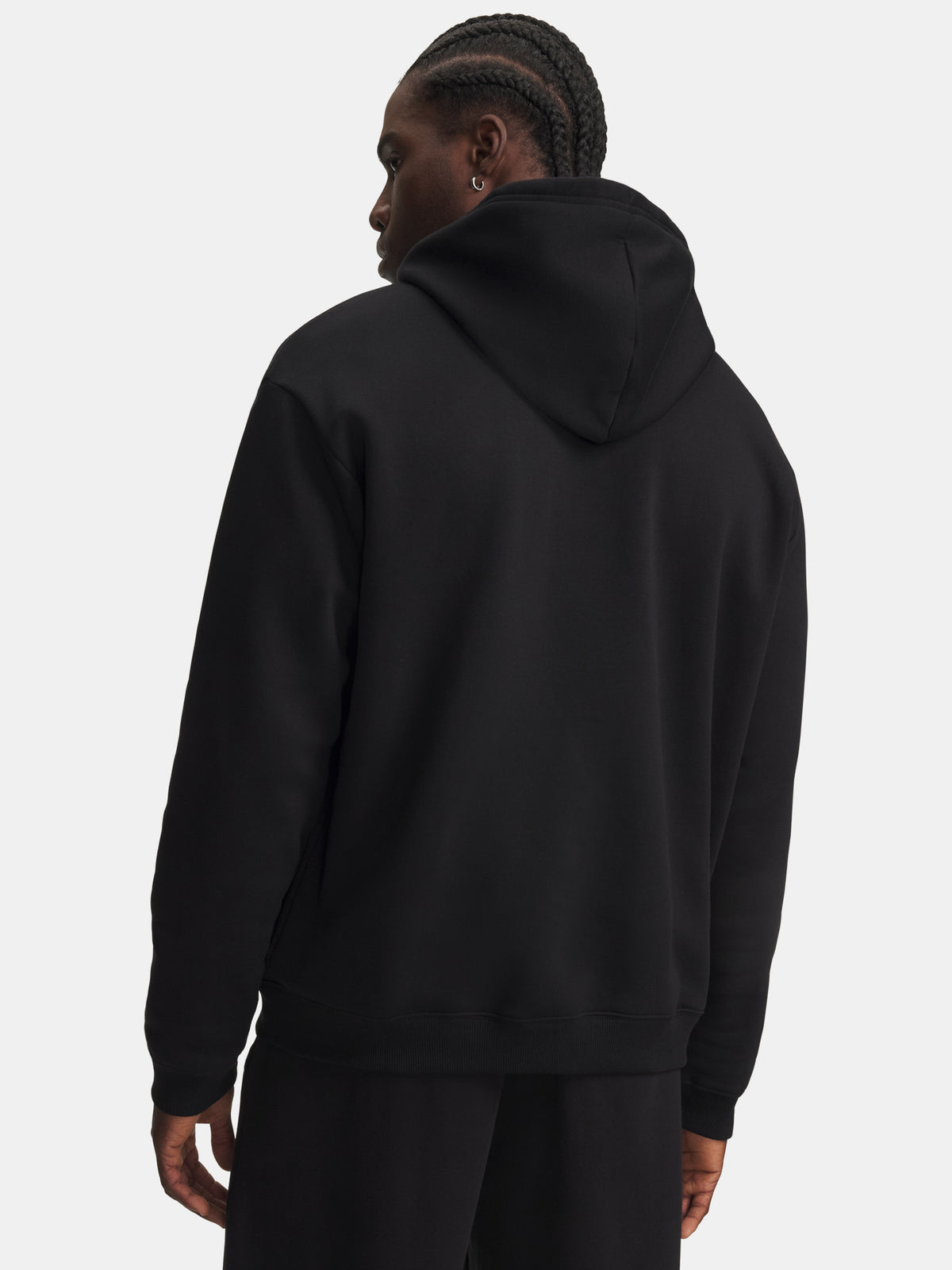 Under Armour Férfi UA Rival Flc Hoodie fekete pulóver