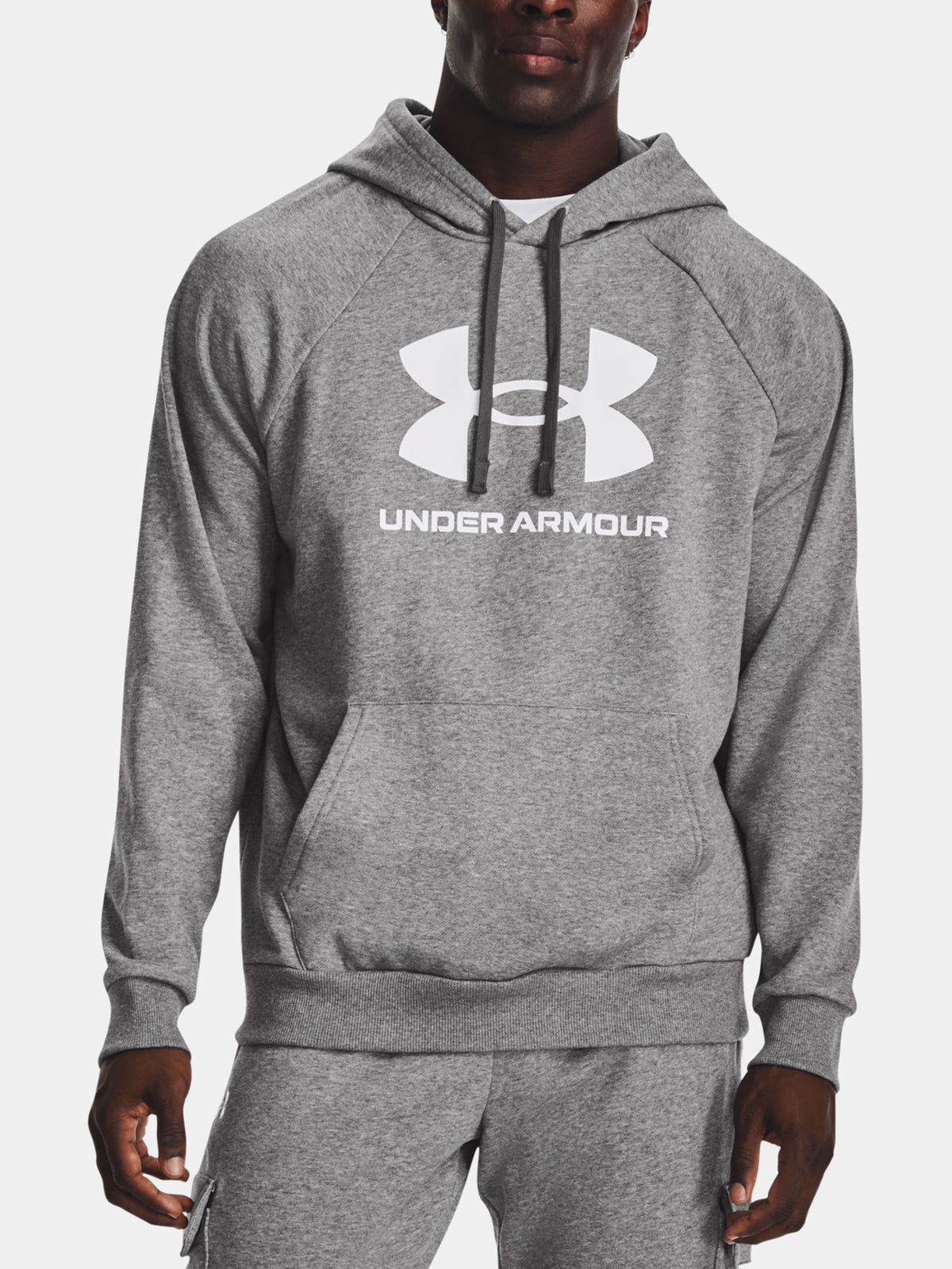 Under Armour Férfi UA Rival Fleece Logo HD Kapucnis pulóver