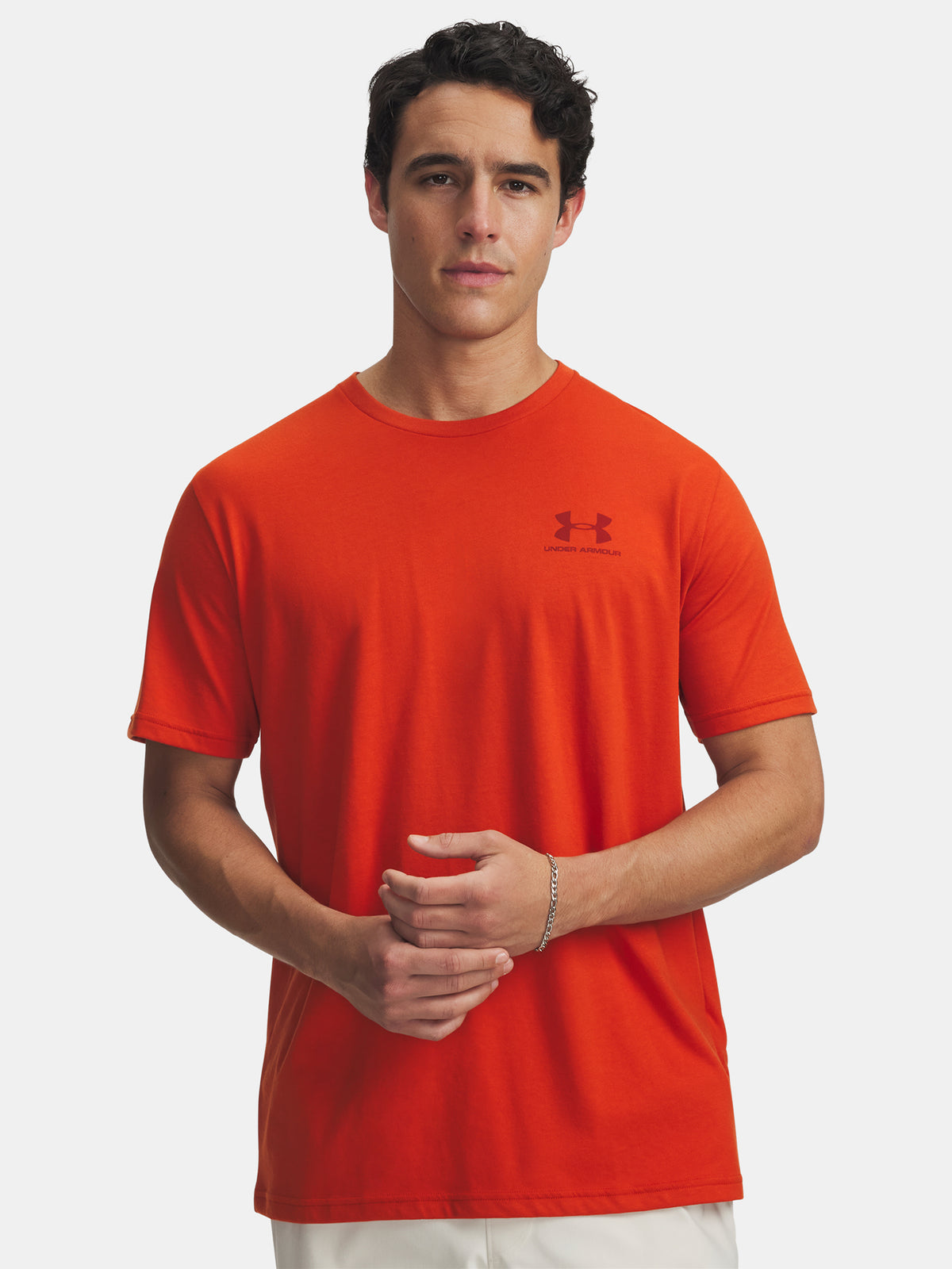 Under Armour Férfi UA SPORTSTYLE LC SS-ORG póló