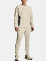 Under Armour Férfi UA SUMMIT KNIT CREW barna pulóver