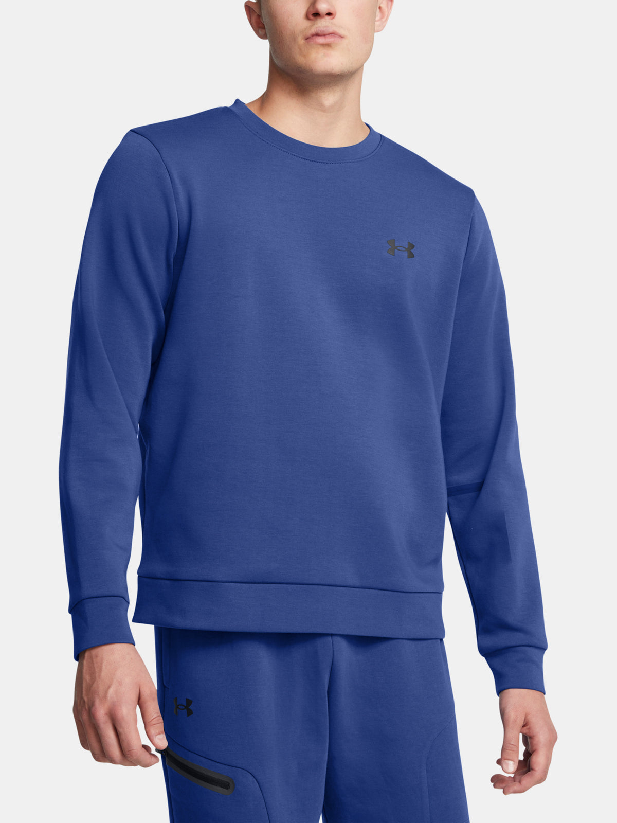 Under Armour Férfi UA Unstoppable Flc Crew EU pulóver