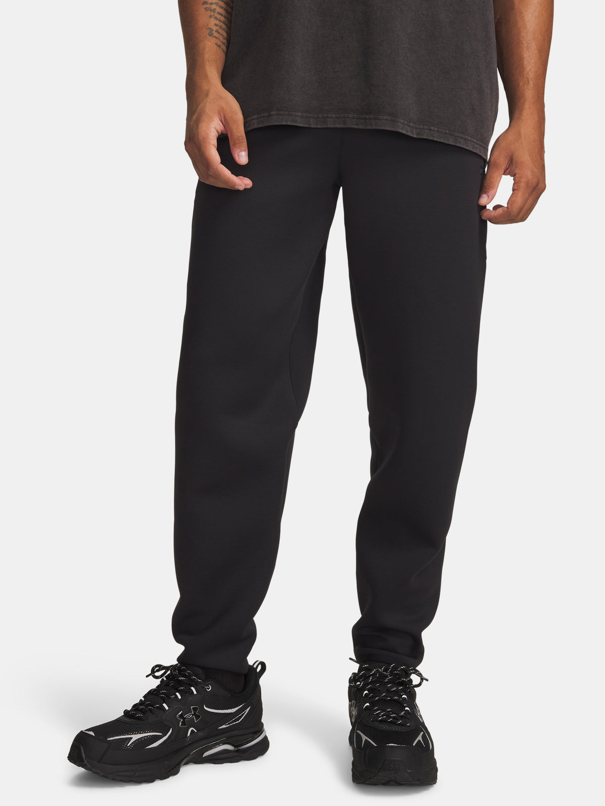Under Armour Férfi UA Unstoppable Flc Txtrd Jgr melegítõnadrág fekete nadrág