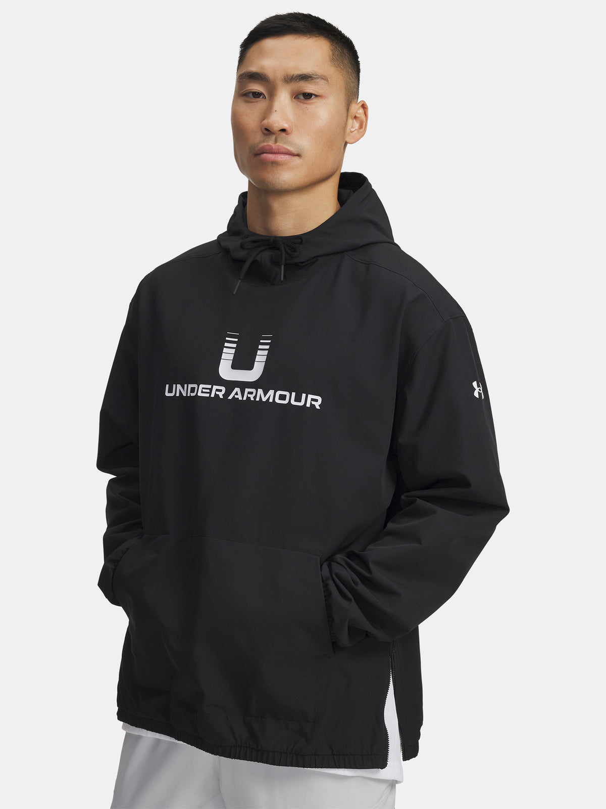 Under Armour Férfi UA Unstoppable Wvn Hoodie-BLK Pulóver 6003864-001