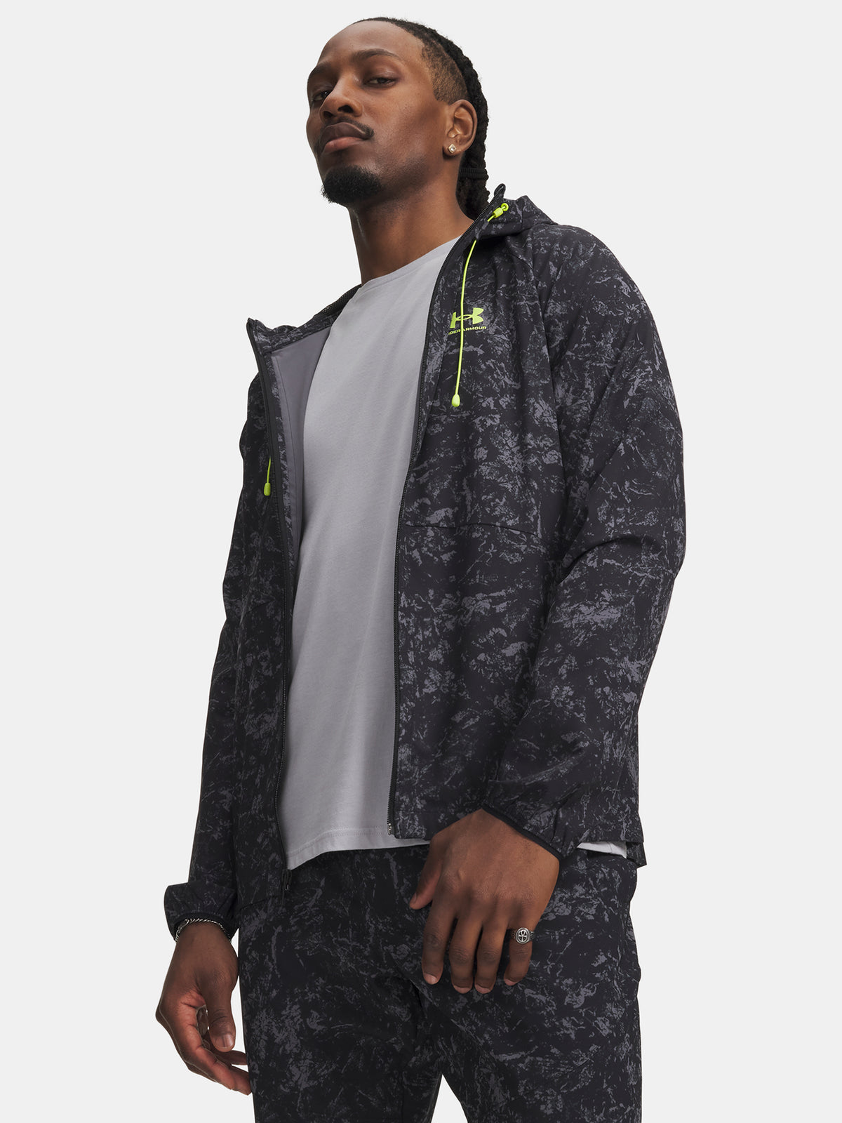 Under Armour Férfi UA Vibe Woven kabát, fekete
