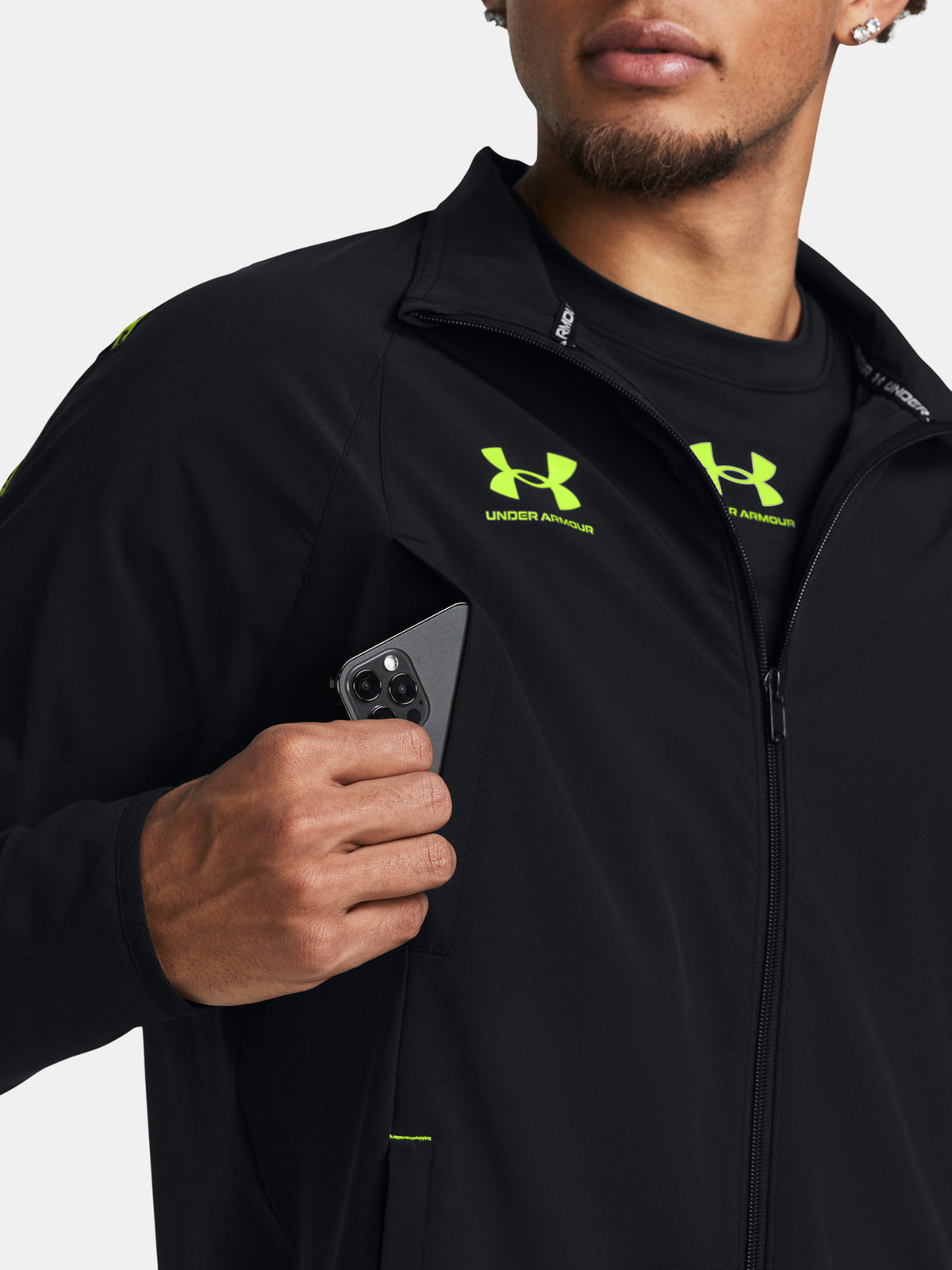 Férfi Under Armour UA M\'s Ch. Pro fekete kabát
