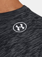 Férfi Under Armour UA Tech Textured SS-BLK szürke póló