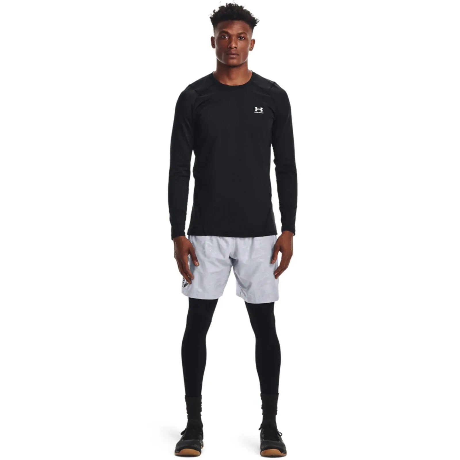 Under Armour Fitted CG Crew fitnesz felső, fekete Aláöltözet - Sportmania.hu