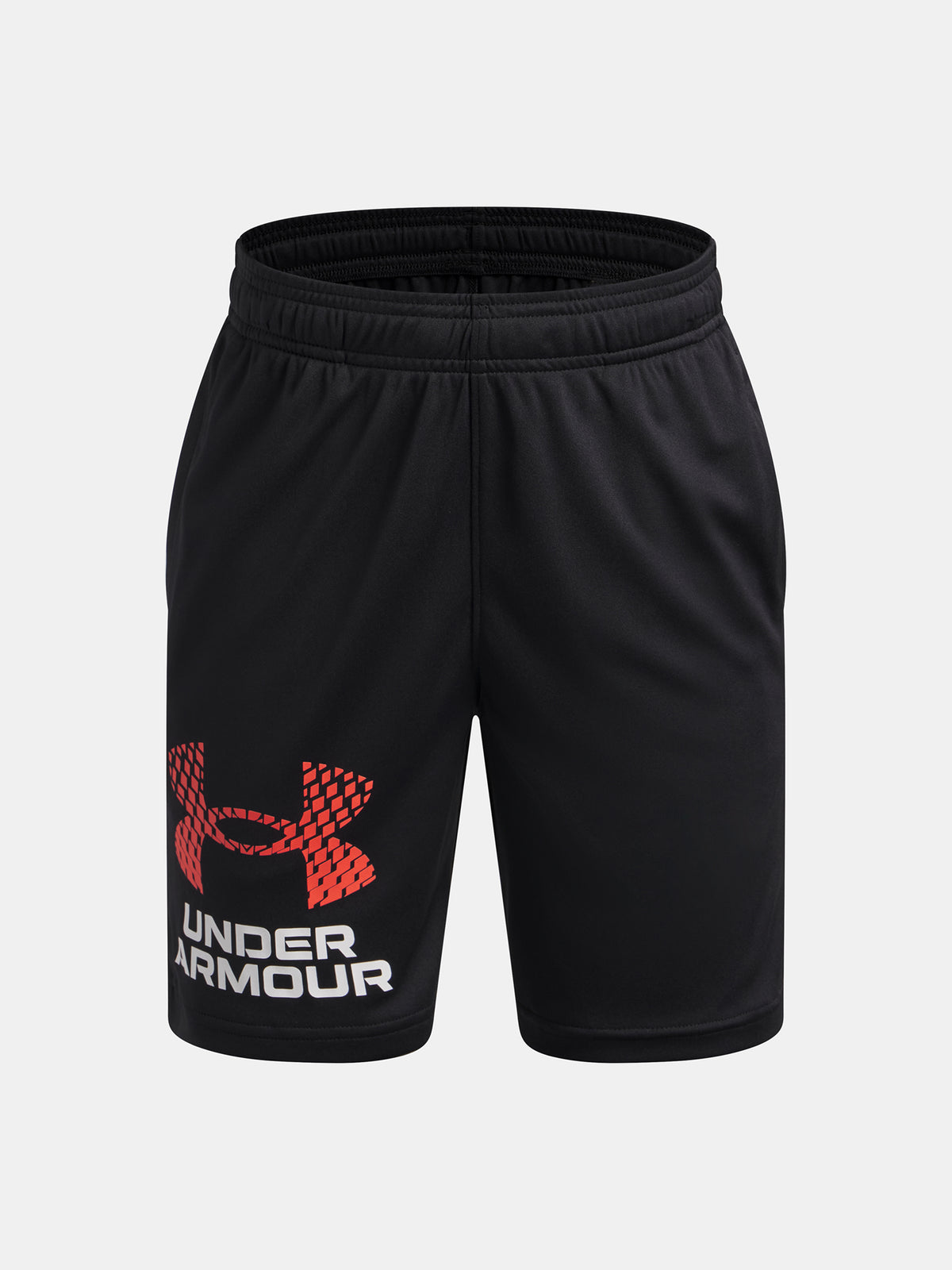Fiú rövidnadrág Under Armour UA Tech Logo Shorts-BLK fekete nadrág