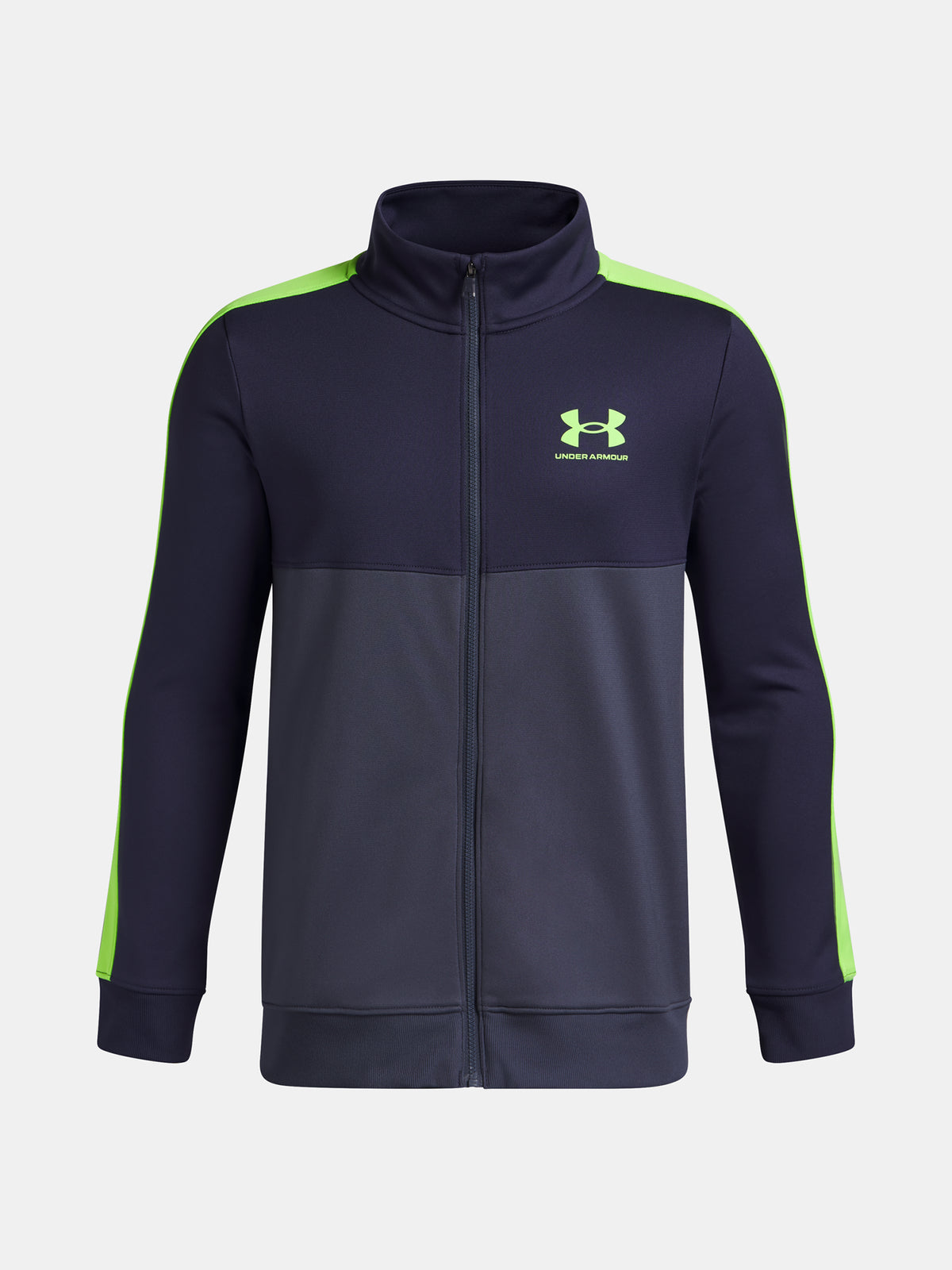 Under Armour Fiú szett UA Rival CB Knit Track Suit-GRY Kapucnis pulóver