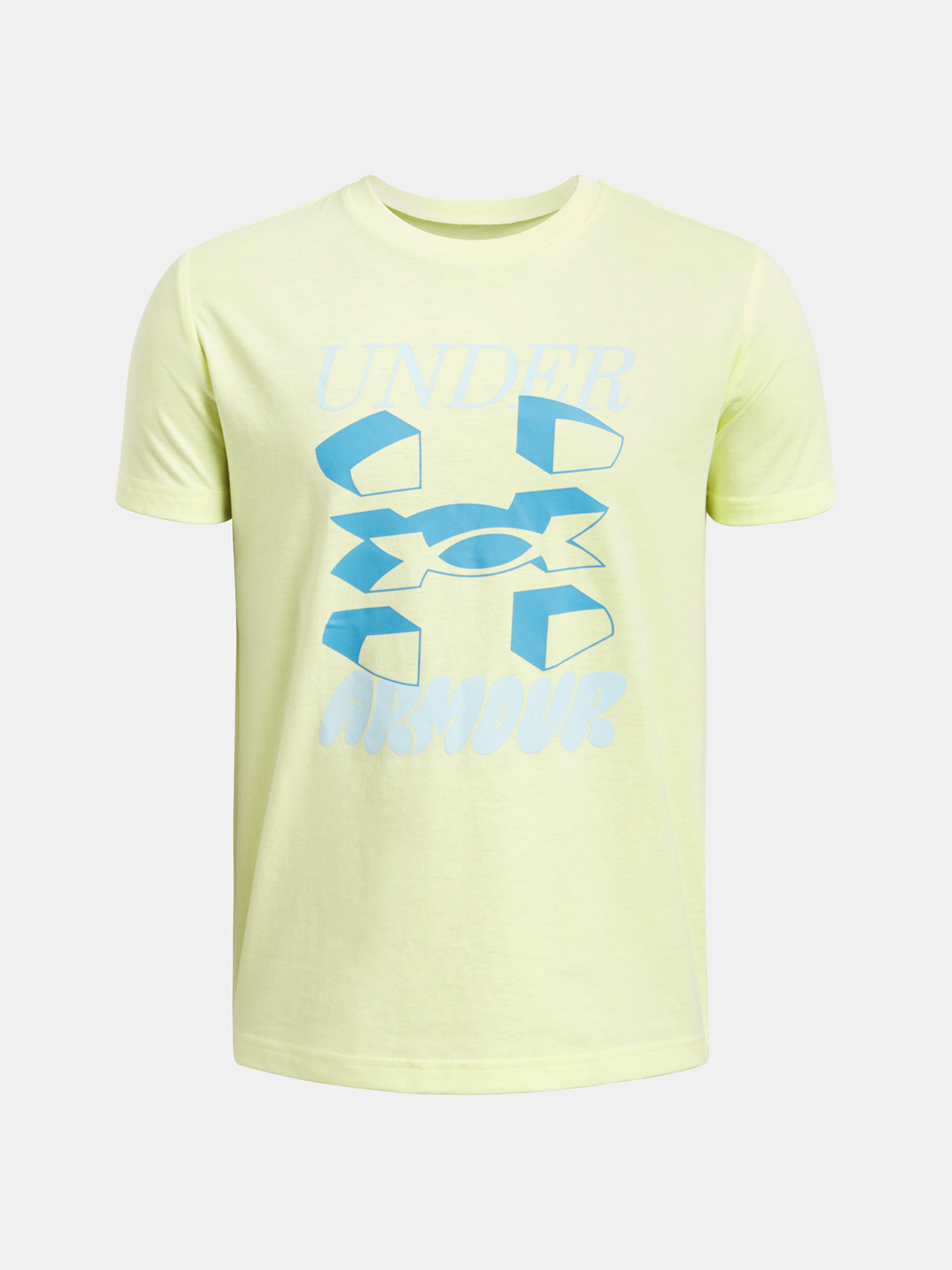 Under Armour Fiú UA B SPLIT BIG LOGO SS póló
