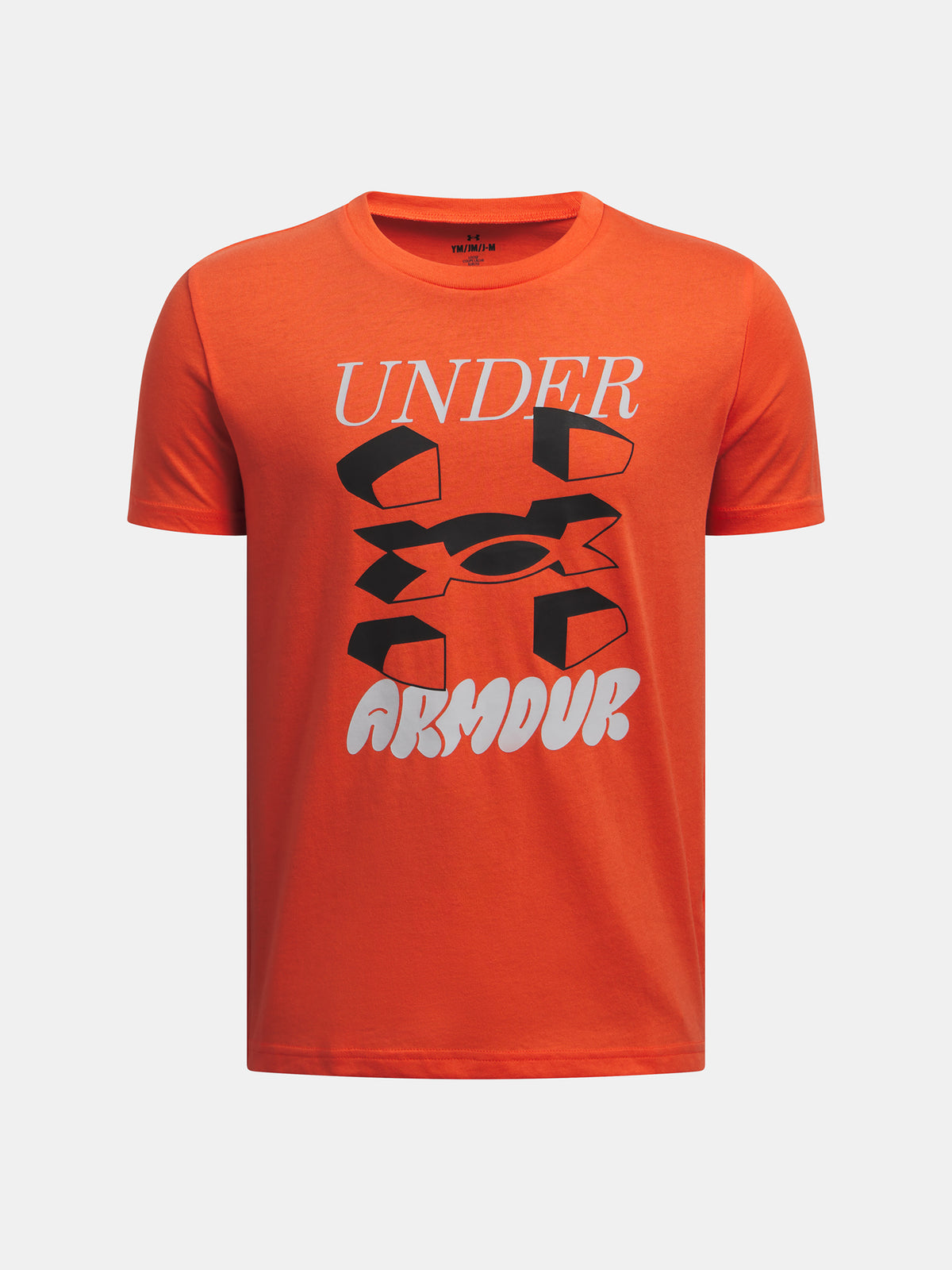 Under Armour Fiú UA B SPLIT BIG LOGO SS póló