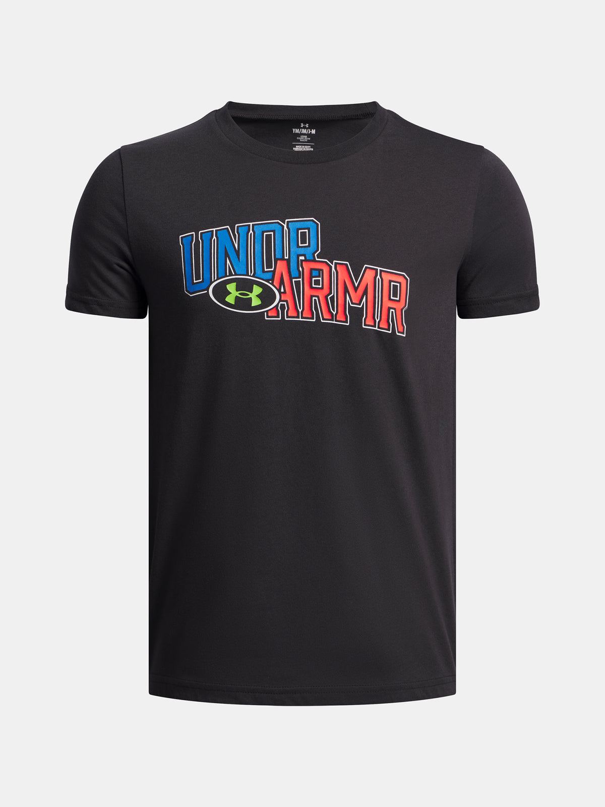 Under Armour Fiú UA OVERLAY WM SS-BLK póló