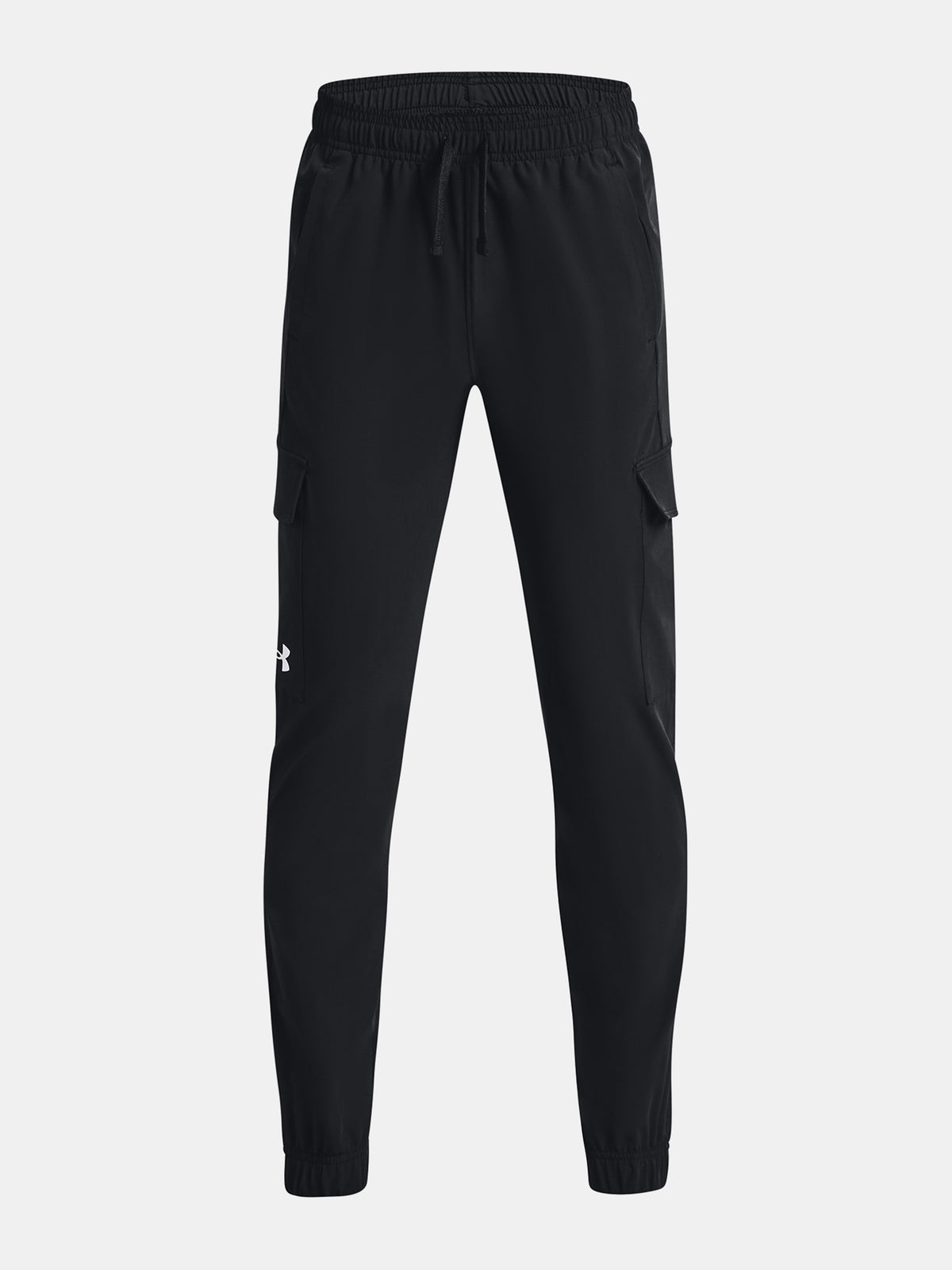 Under Armour Fiú UA Pennant Woven Cargo Nadrág fekete