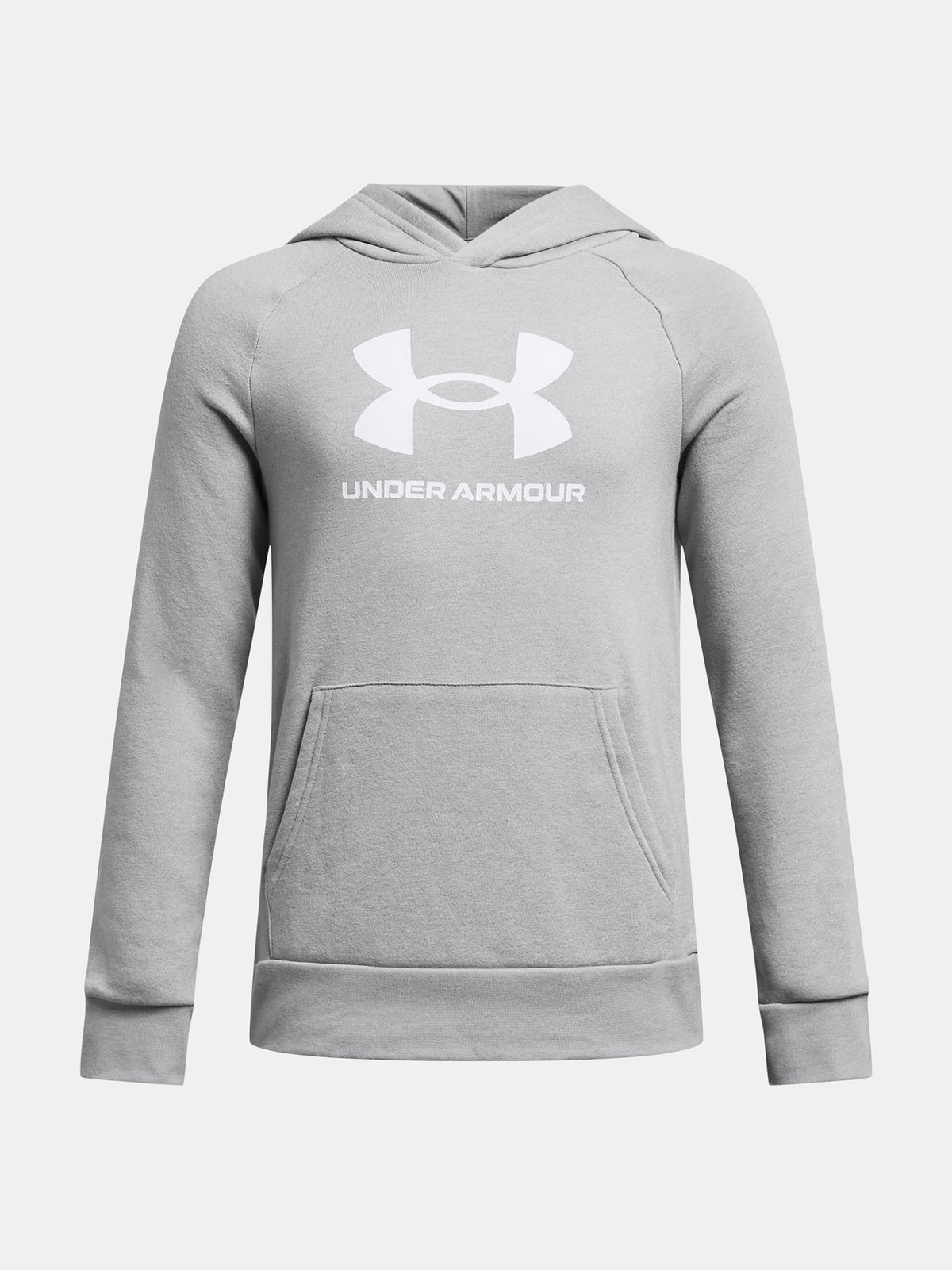 Under Armour Fiú UA Rival Fleece BL Kapucnis pulóver szürke