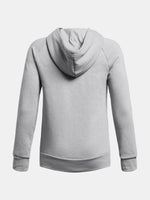 Under Armour Fiú UA Rival Fleece BL Kapucnis pulóver szürke