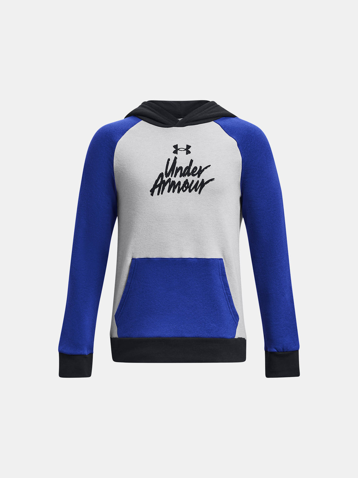 Under Armour Fiú UA Rival Fleece Script CB HD pulóver