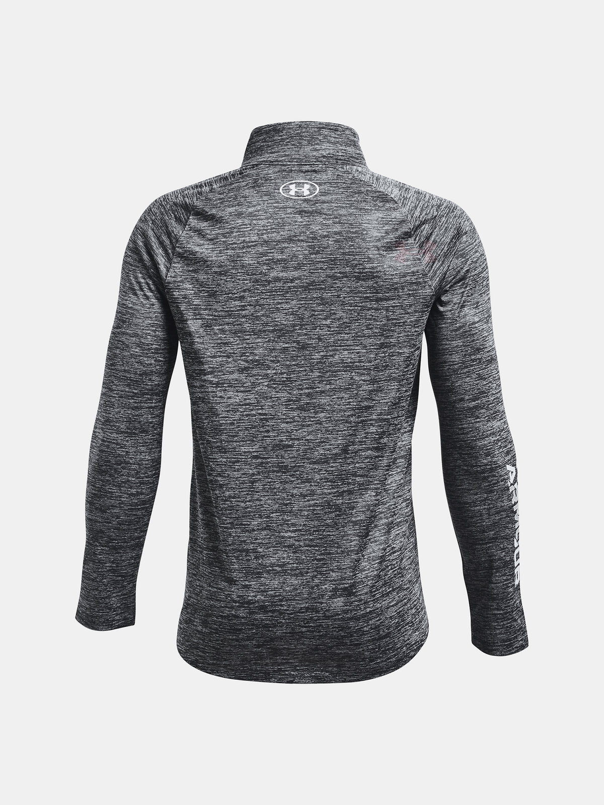 Under Armour Fiú UA Tech BL 1/2 Zip póló Hosszú ujjú póló szürke