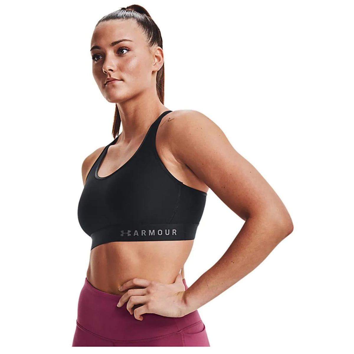 Under Armour Keyhole fekete női Sportmelltartó