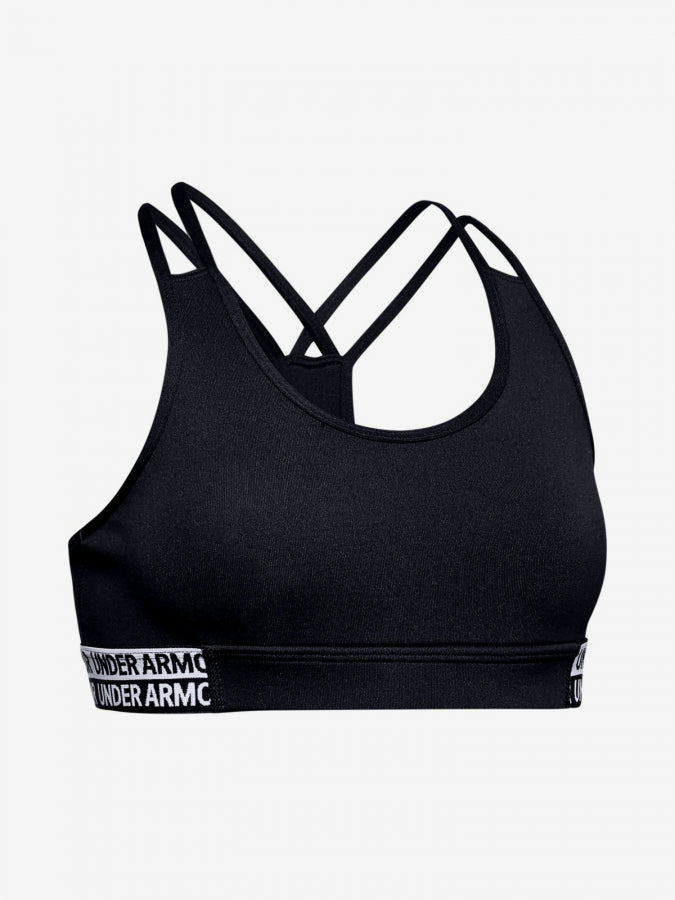 Under Armour Lány HeatGear Bra melltartó fekete sportmelltartó