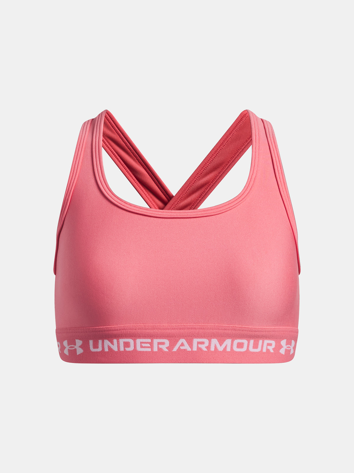 Lány melltartó Under Armour G Crossback Bra-PNK Sportmelltartó