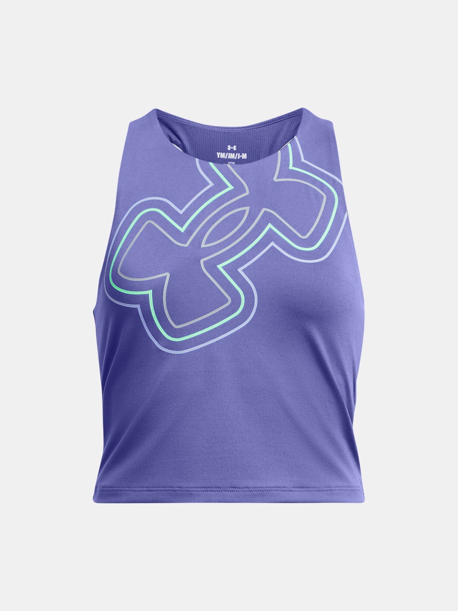Under Armour Lány Motion Branded Crop Tank trikó Atléta