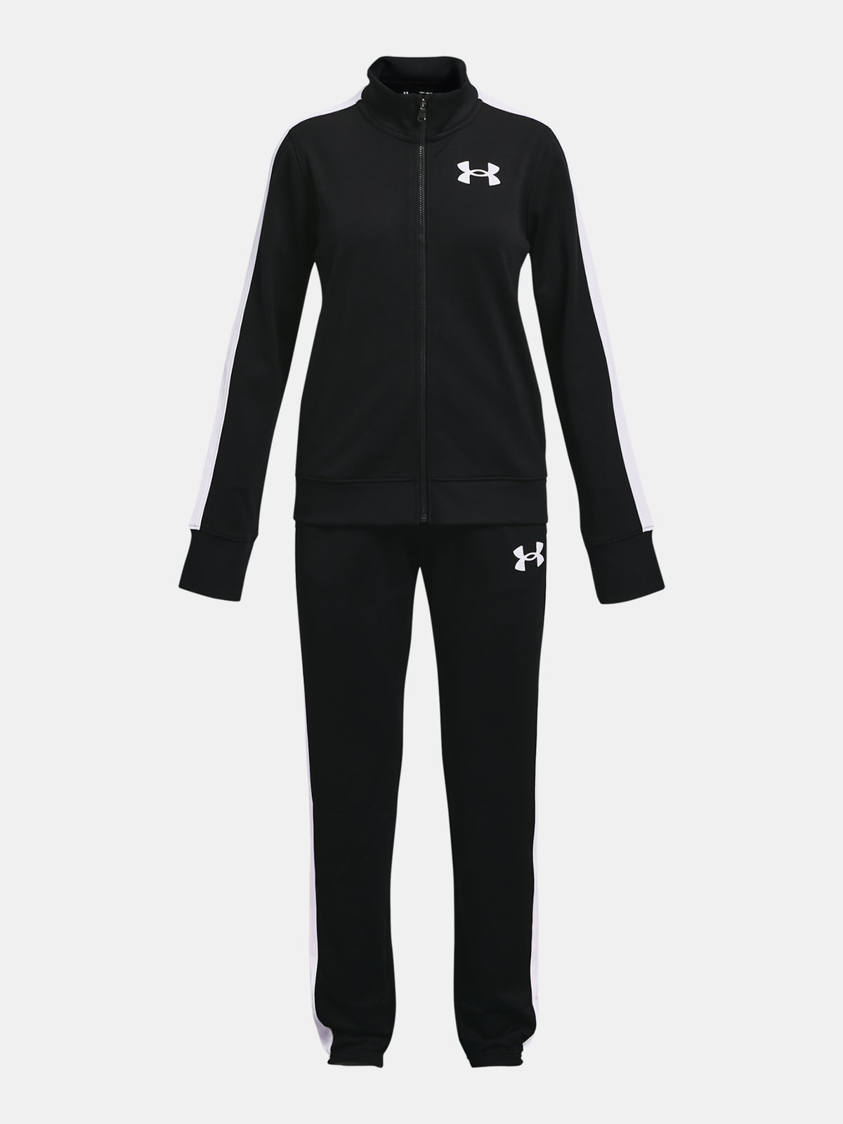 Under Armour Lány szett EM Knit Track Suit Melegítő