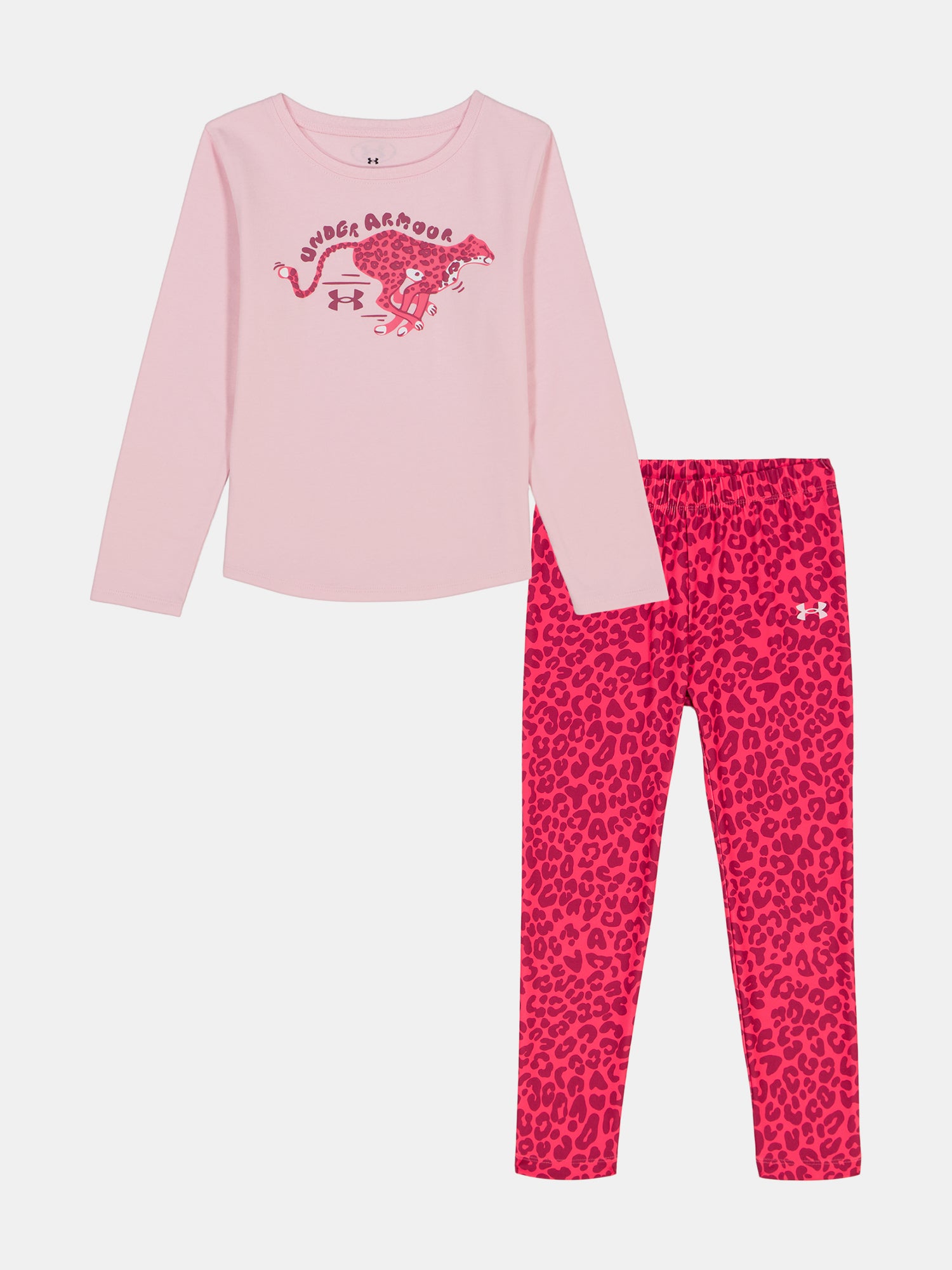 Under Armour Lány UA PRINTED LS LEGGING SET szett leggings