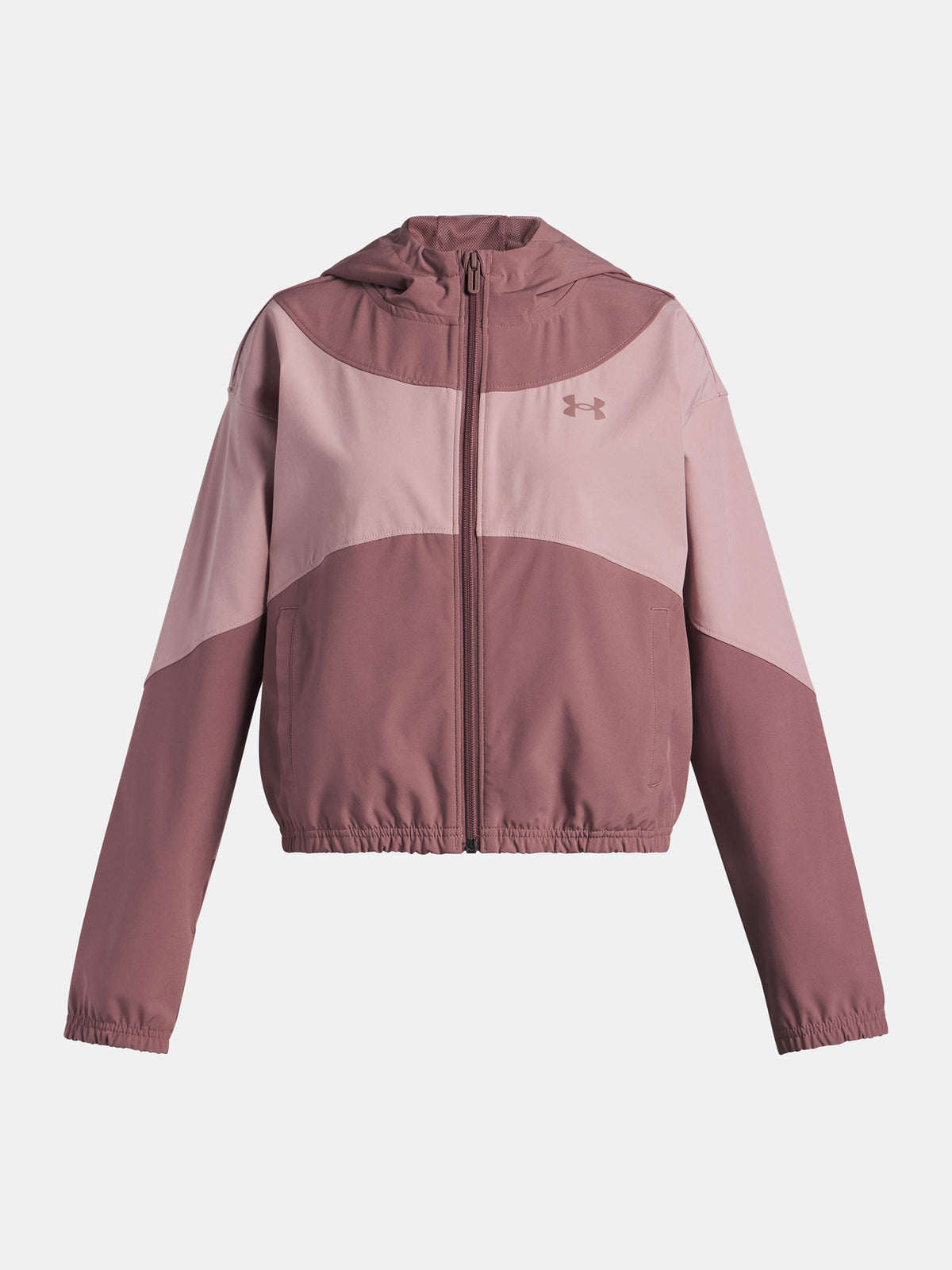 Under Armour Lány UA Rival Woven HD Jacket-BRN Kabát