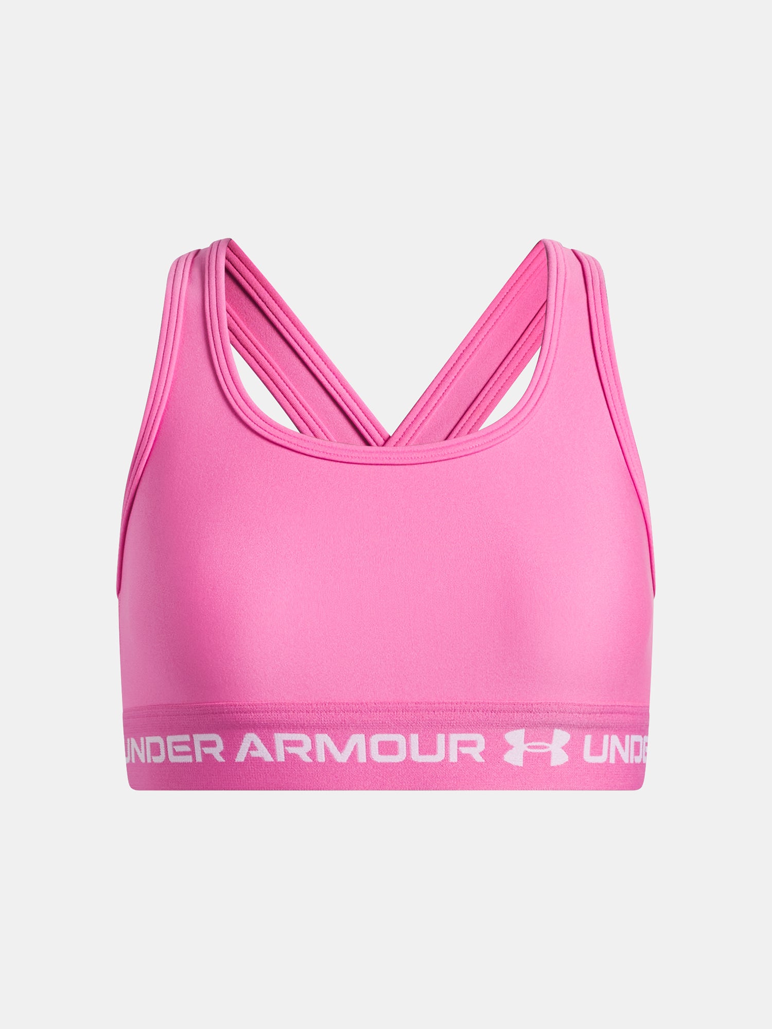 Under Armour Lányka melltartó G Crossback Bra rózsaszín gyerek sportmelltartó