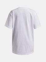 Lányka Under Armour UA G BLOCK LOGO OS SS fehér gyerek póló