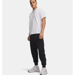 Under Armour Men's Rival Fleece Joggers, Black, 1379774 001, fekete férfi nadrág 143582L