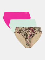 Under Armour Nõi alsó Ua Pure Stretch No Show Bikini-Print - alsónemű