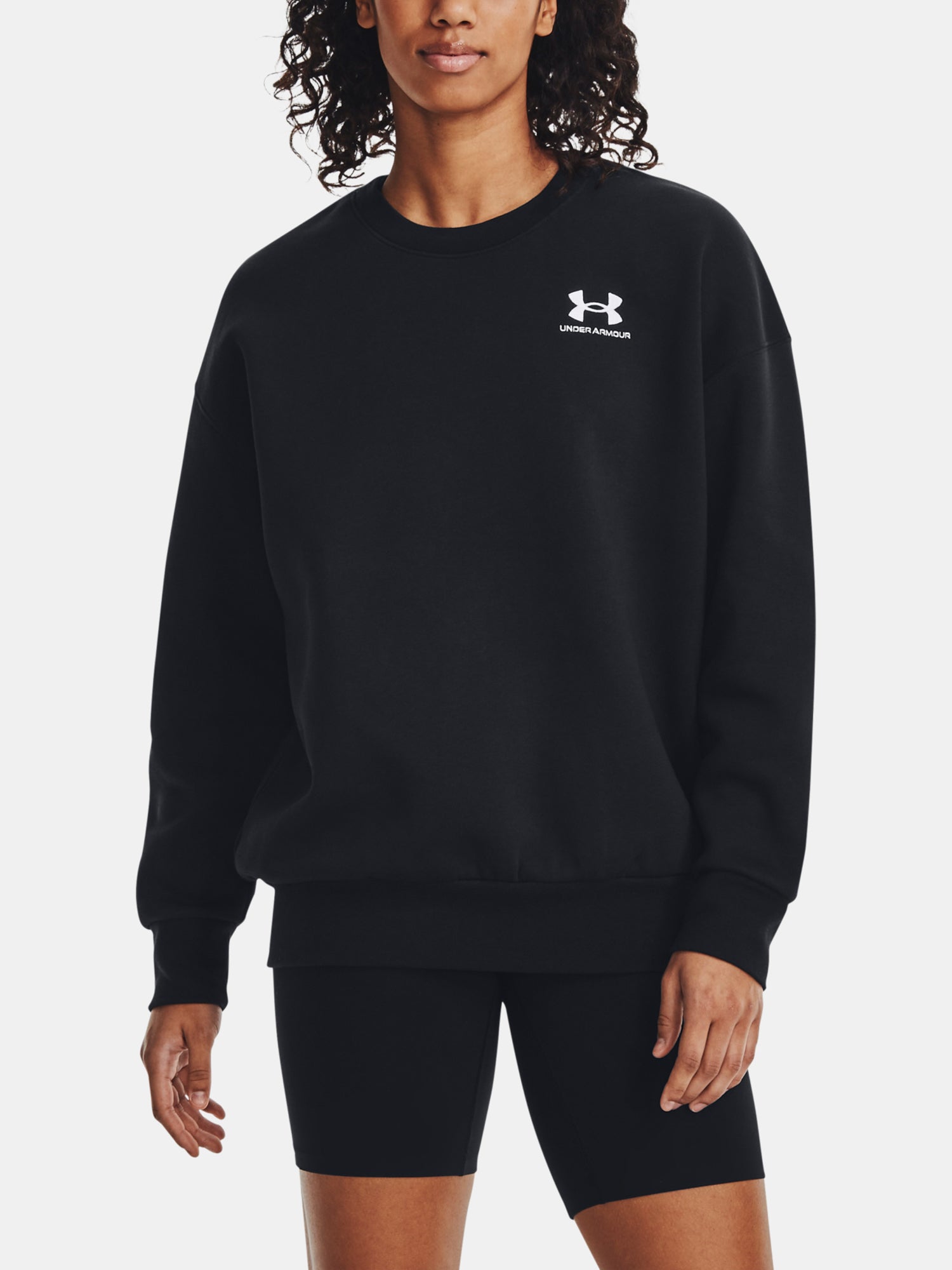 Under Armour Nõi Essential Flc OS Crew pulóver
