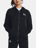 Under Armour Nõi Essential Fleece FZ fekete Kapucnis pulóver