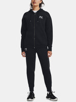 Under Armour Nõi Essential Fleece FZ fekete Kapucnis pulóver