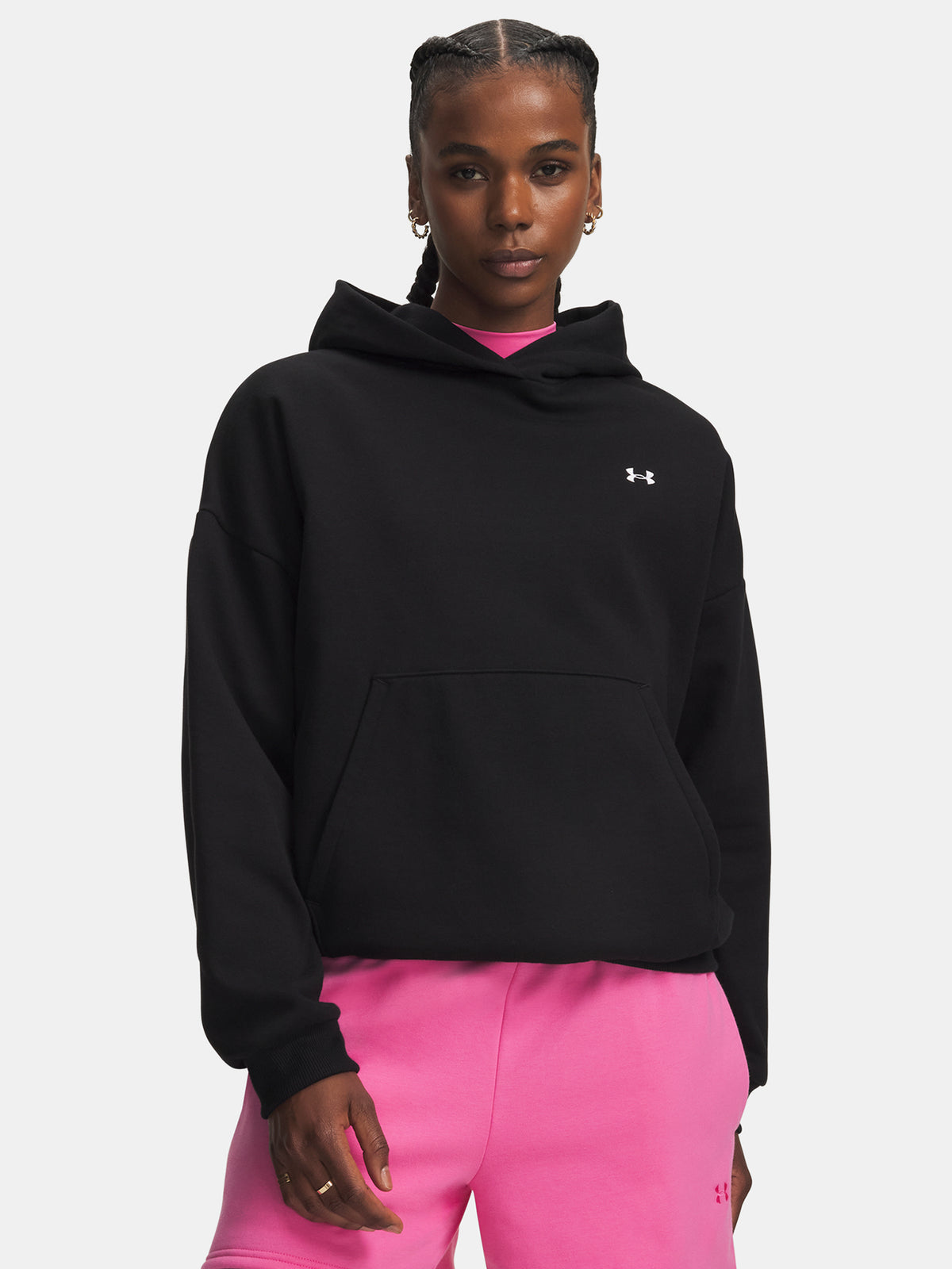 Under Armour Nõi Icon Fleece Hoodie pulóver kapucnis pulóver 6013544-009