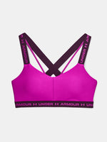 Under Armour Nõi melltartó Crossback Low sportmelltartó, lila