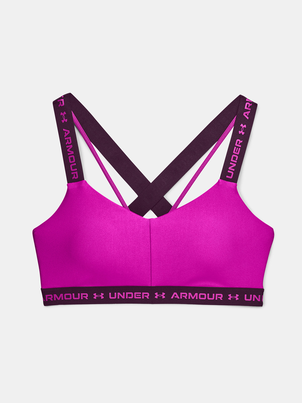 Under Armour Nõi melltartó Crossback Low sportmelltartó, lila