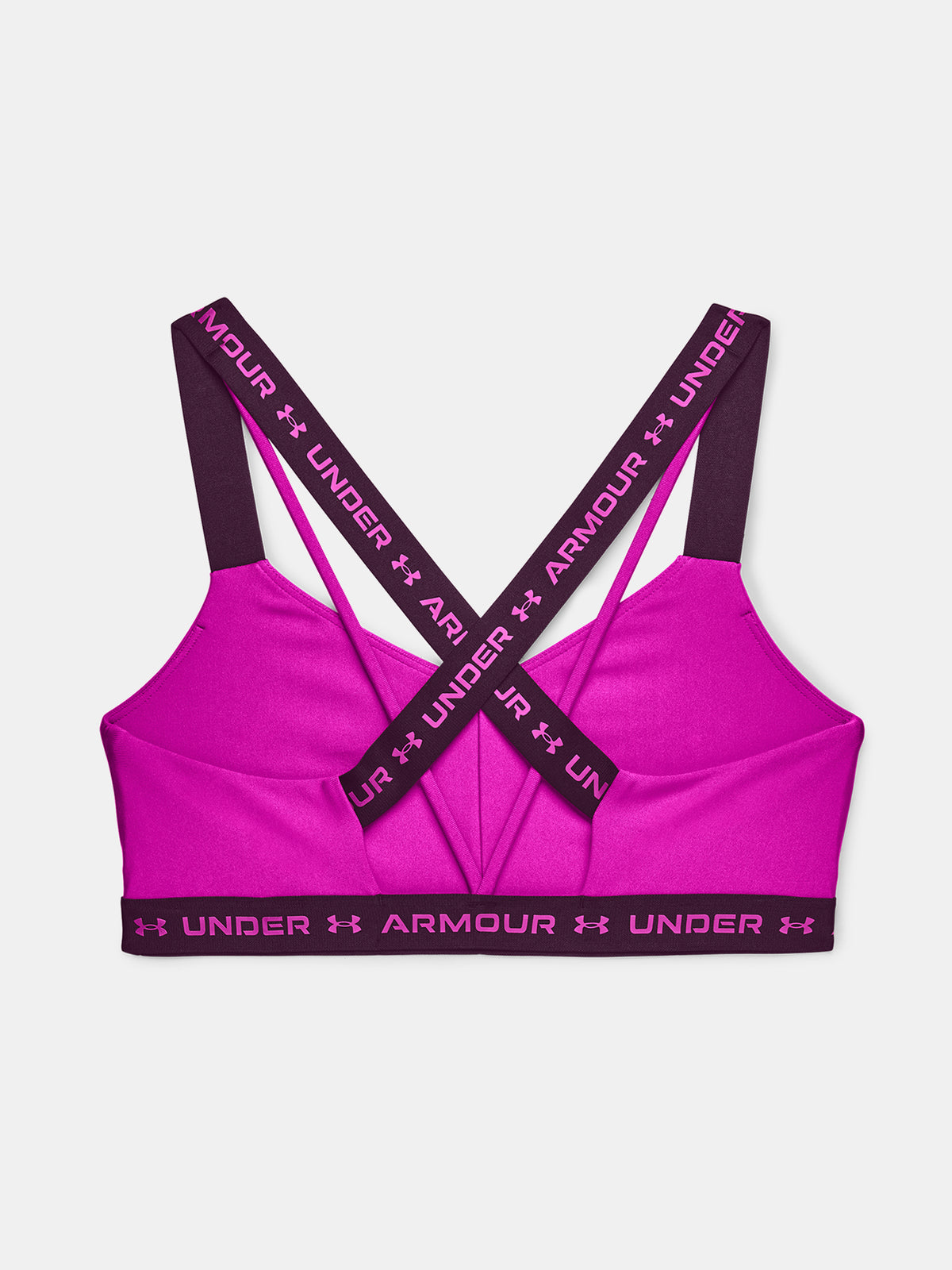 Under Armour Nõi melltartó Crossback Low sportmelltartó, lila