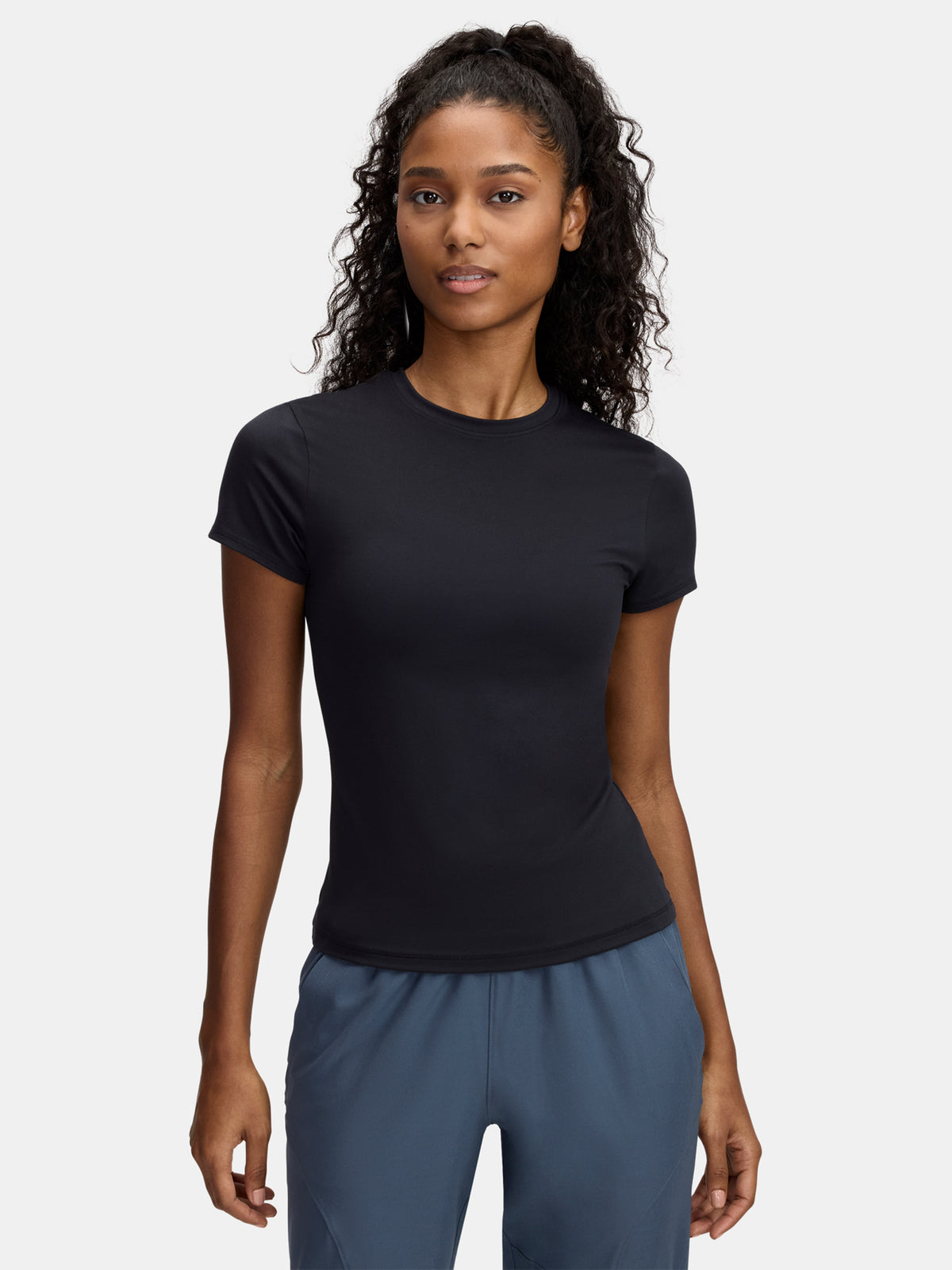 Under Armour Nõi Meridian Core SS-BLK póló