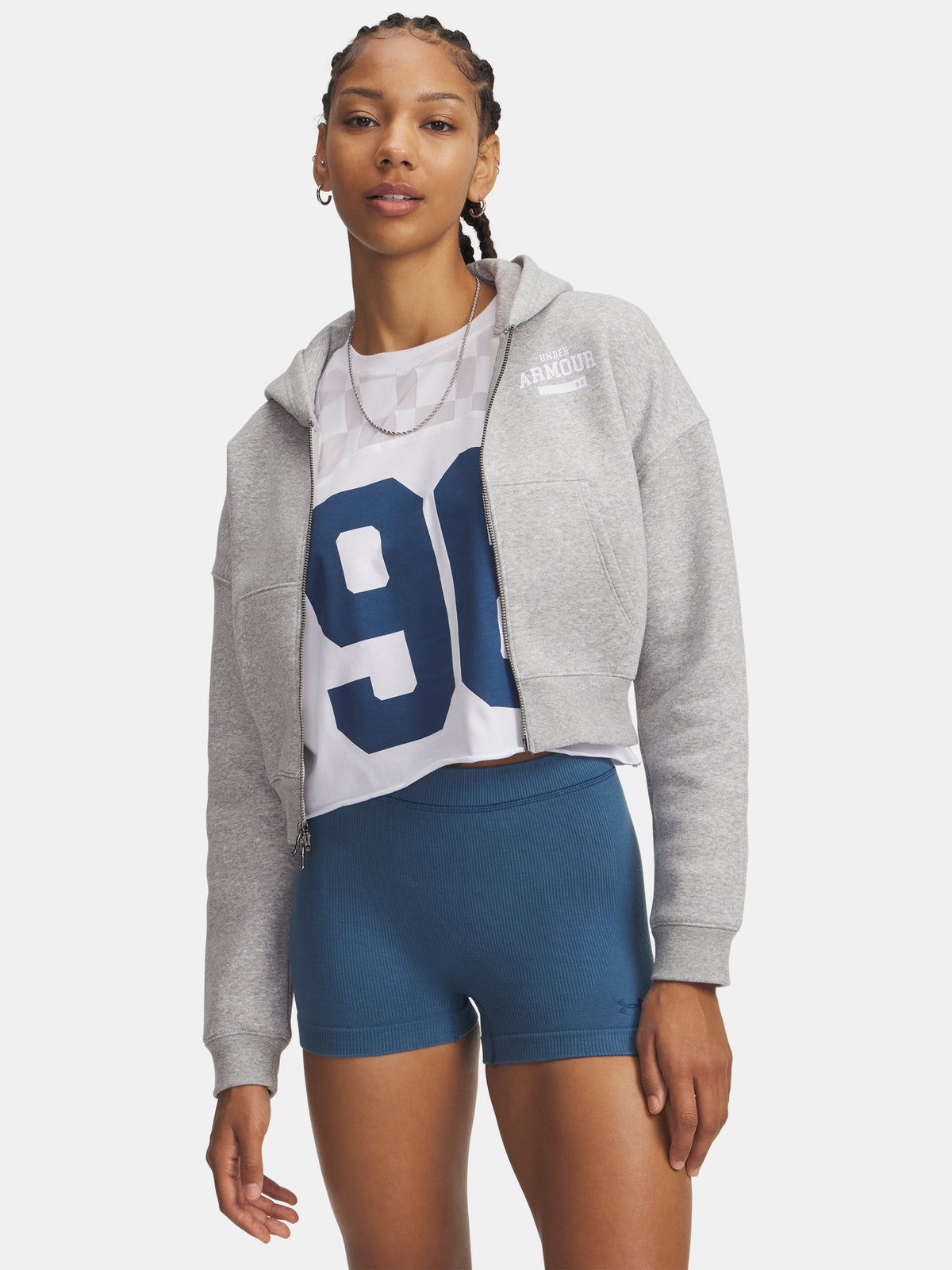 Nõi pulóver Under Armour UA Icon Fleece Nov FZ Kapucnis pulóver