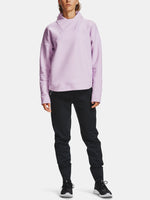 Under Armour Nõi Recover Fleece Wrap Neck lila pulóver