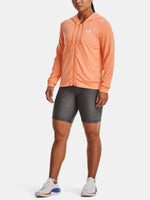 Under Armour Nõi Rival Terry FZ Hoodie pulóver, narancssárga